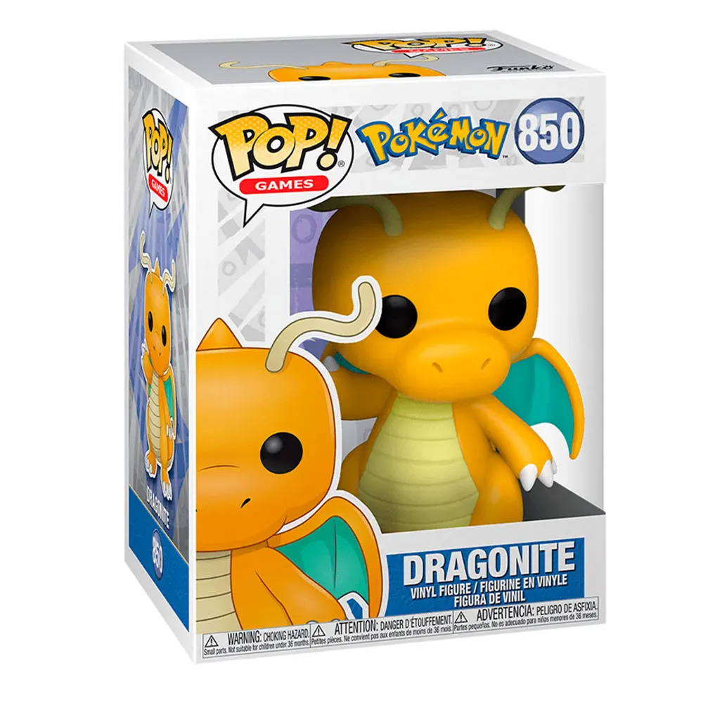 Funko Pop!:Pokemon - Dragonite #850 | NecdigitalStore | Tienda Gamer